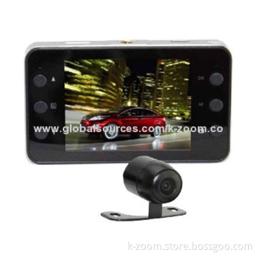 Car data recorder, 2-channel, front maximum 1920*1080/25fps